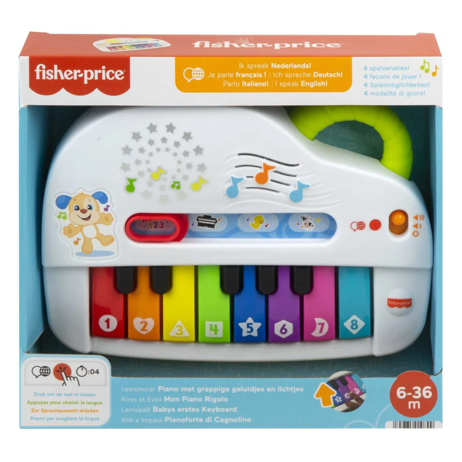 Fisher Price LNL Silly Sounds Light-Up Piano