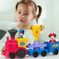 Fisher Price lp mickey & minnie musical train