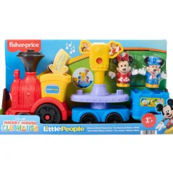 Fisher Price lp mickey & minnie musical train