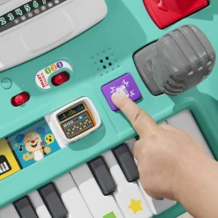 Fisher Price luisteren en leren mix en leer dj tafel