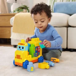 Fisher Price mb bouw en tel bus