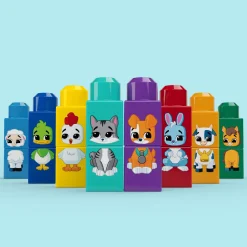 Fisher Price mb build & match dieren tractor