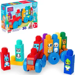 Fisher Price mb build & match dieren tractor
