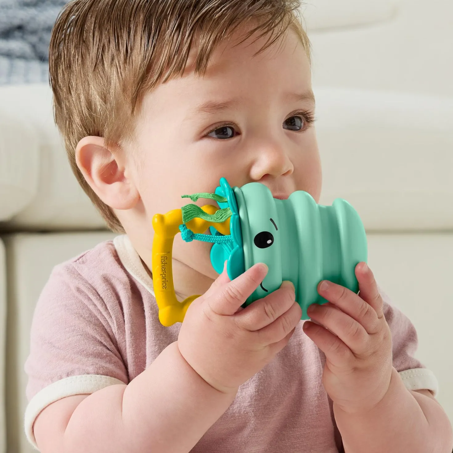 Fisher Price new born 2 in 1 pop up rammelaar assorti
