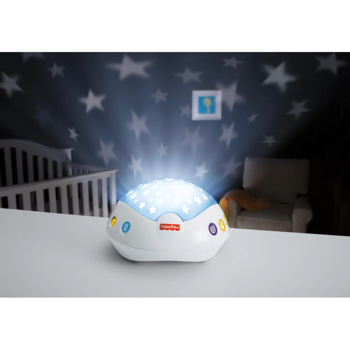 Fisher Price vlinder dromen projectie mobiel 3 in 1