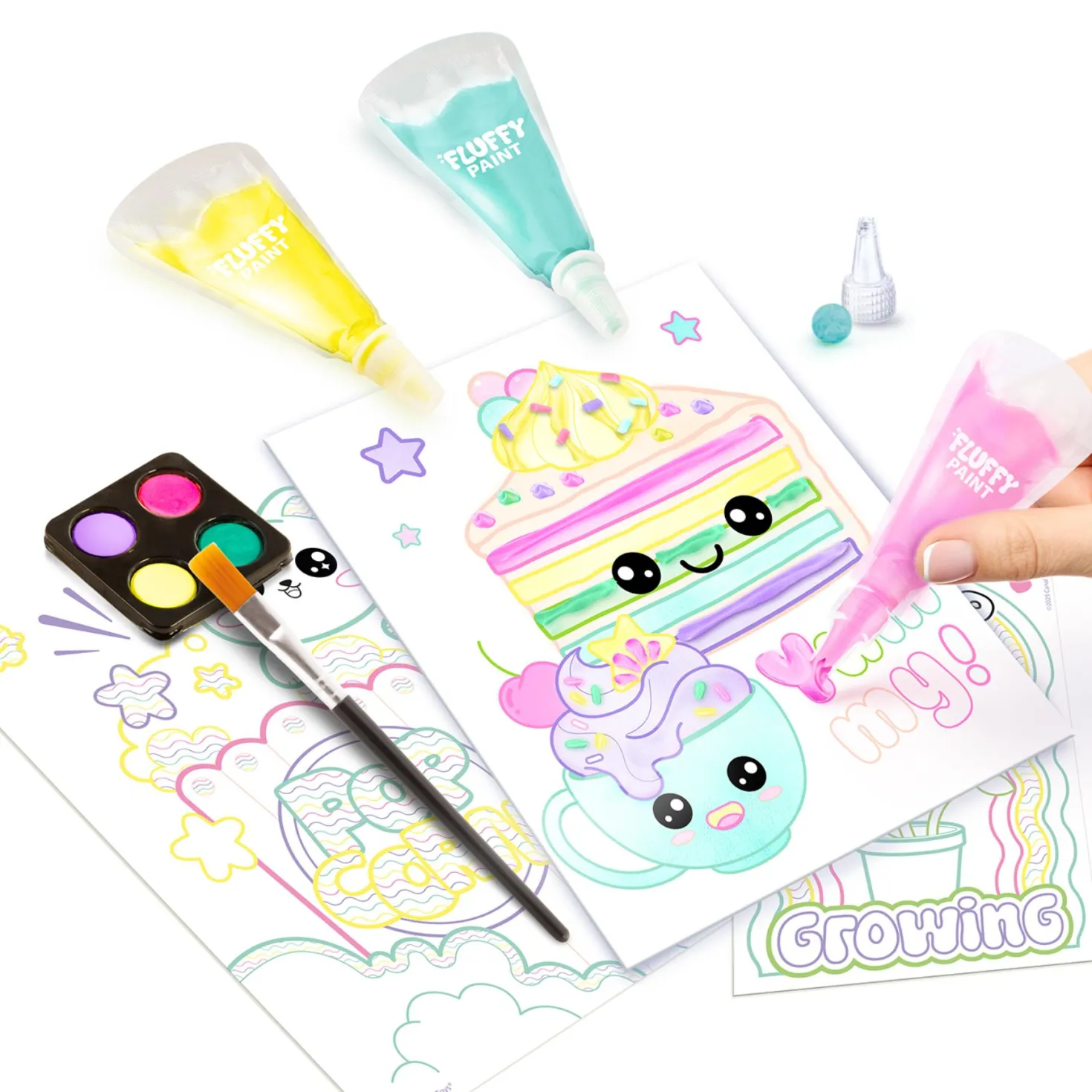 Fluffy schilder set
