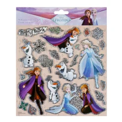 Foam stickers met glittereffect Frozen