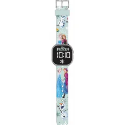 Frozen Kinder LED horloge met sierdesign