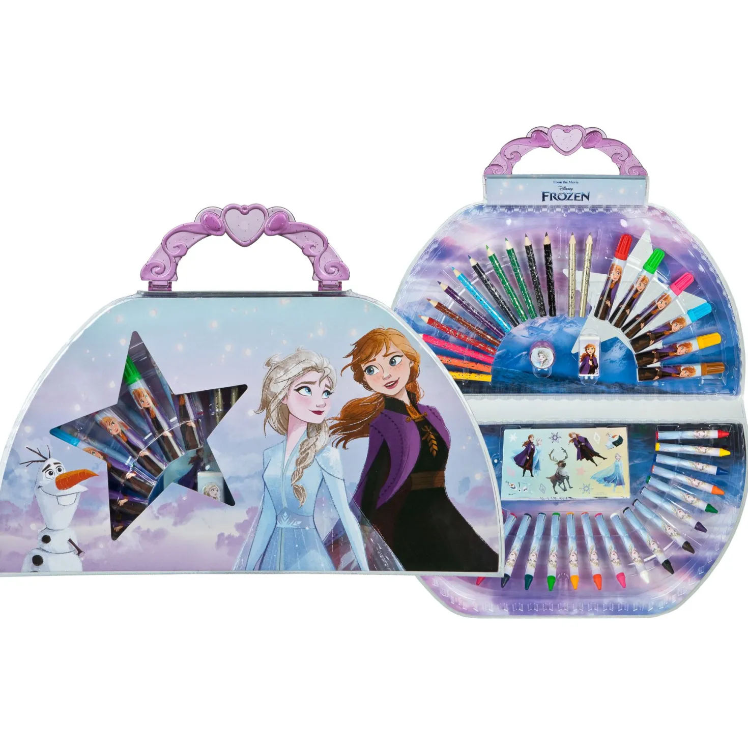 Frozen Kleurkoffer 51-delig
