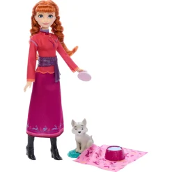 Frozen pop Anna met baby wolf