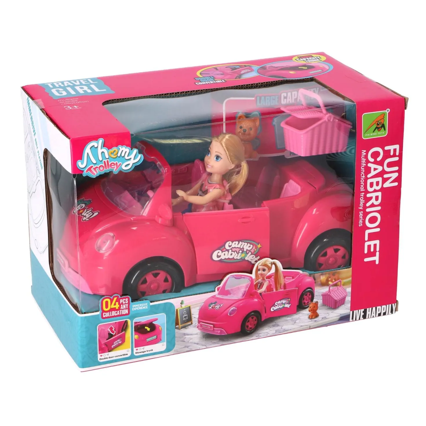 Fun Cabriolet met pop