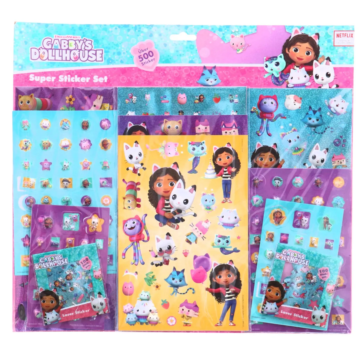 Gabby's Dollhouse Super Stickerset