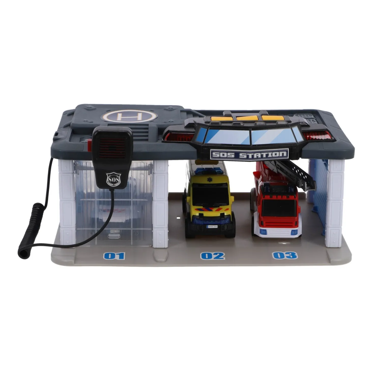 Garage rescue center met licht en geluid b/o nl