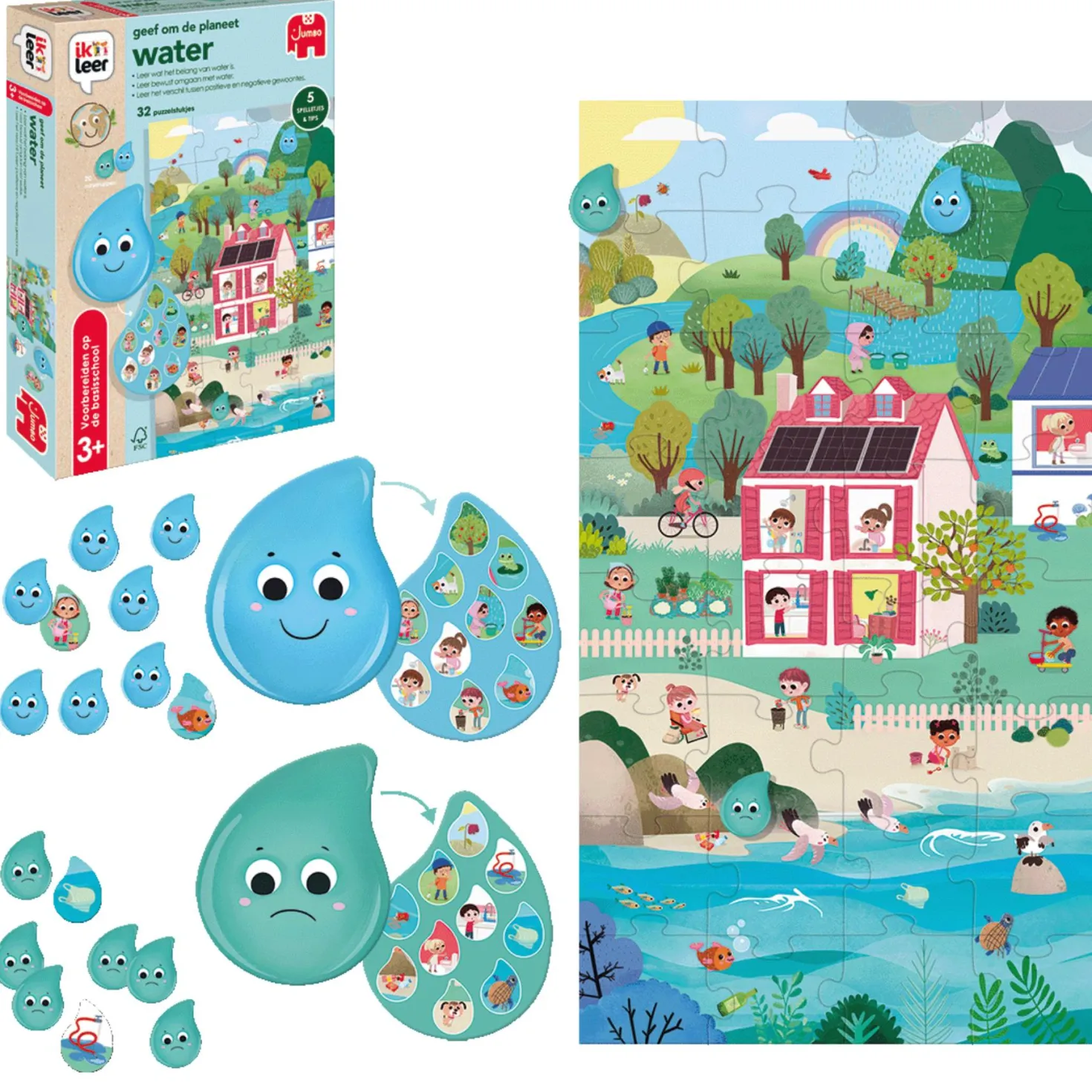 Geef om de planeet water