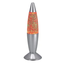 Glitterlamp kleur veranderend 19 cm