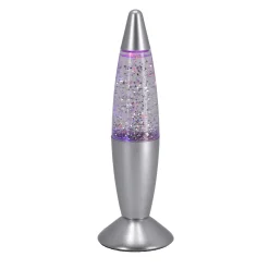 Glitterlamp kleur veranderend 19 cm