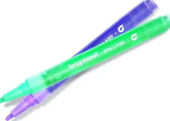 Glitter Viltstiften Bruynzeel 6 Stuks
