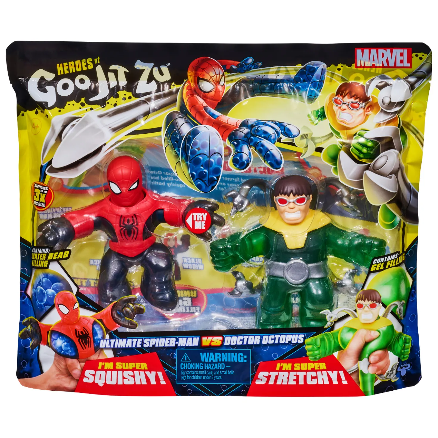 Goo Jit Zu Dc Versus Pack - Spiderman Vs Doctor Octopus