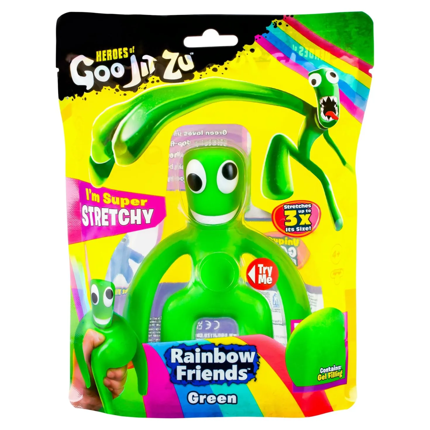 Goo Jit Zu - Rainbow Friends-Green
