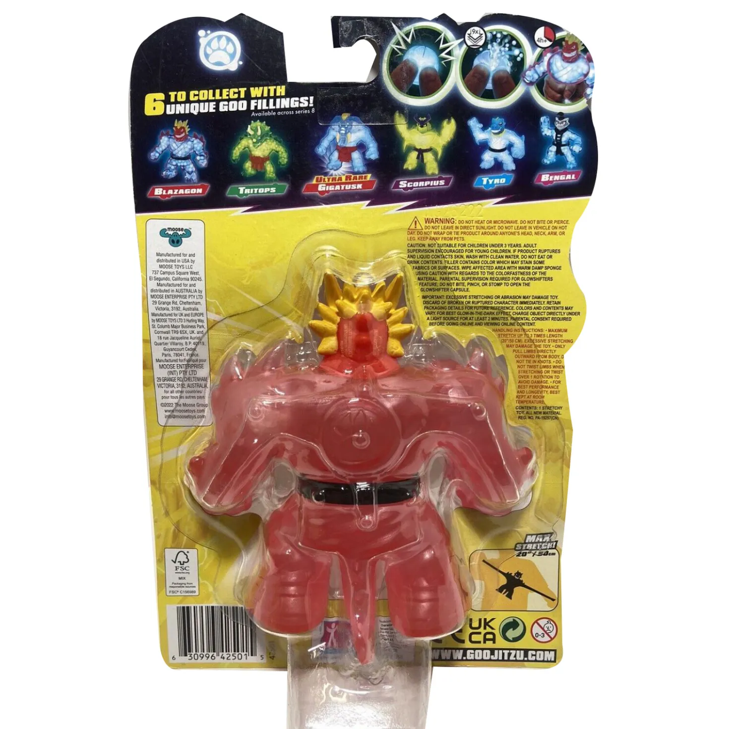 Goo Jit Zu Shifters Glow Blazagon
