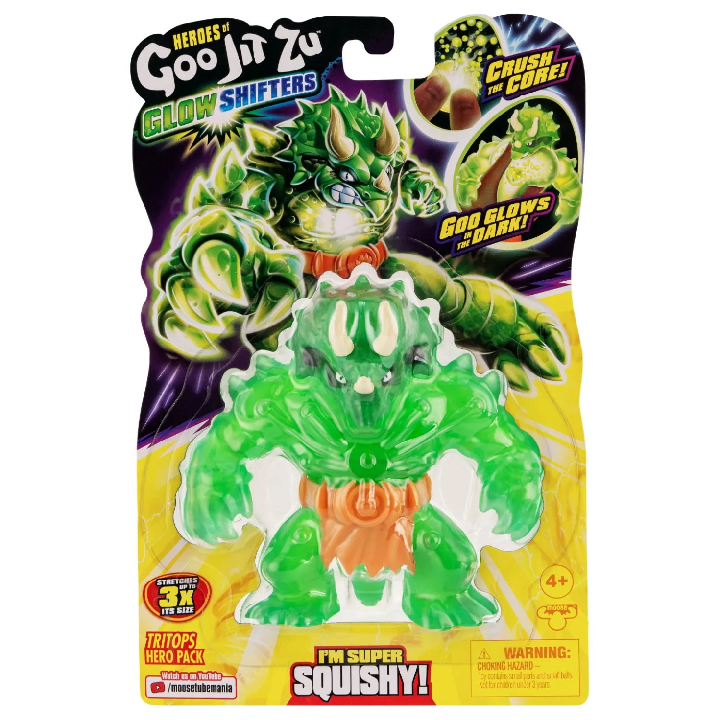 Goo Jit Zu Shifters Glow Tritops