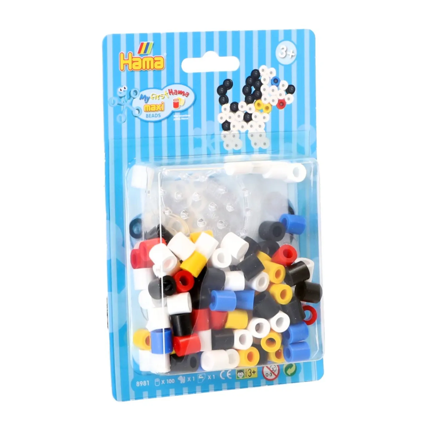 Hama Maxi Strijkkralen Hond 100 Stuks