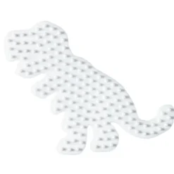 Hama Strijkkralen Grondplaat Dino Wit