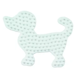Hama Strijkkralen Grondplaat Hond 2 Wit