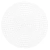 Hama Strijkkralen Grondplaat Rond Medium Wit