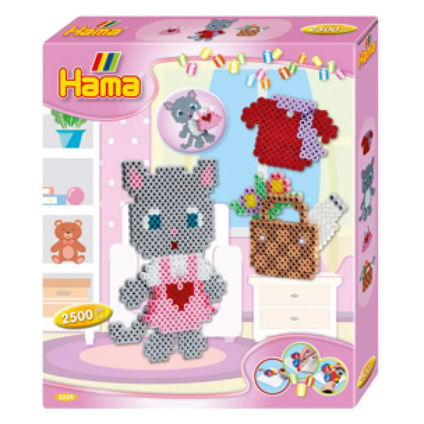 Hama Strijkkralen Kat Verkleden Gift Box 2500 Kralen