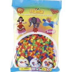 Hama Strijkkralen 3000 Stuks Neon