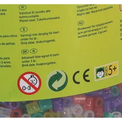 Hama Strijkkralen Ton Met 9000 Stuks Glitter Transparant