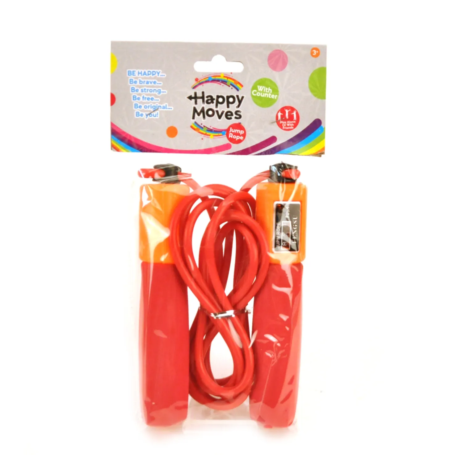 Happy Moves Springtouw Met Teller 3 Assorti