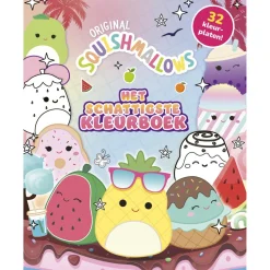 Het officiƫle Squishmallows kleurboek