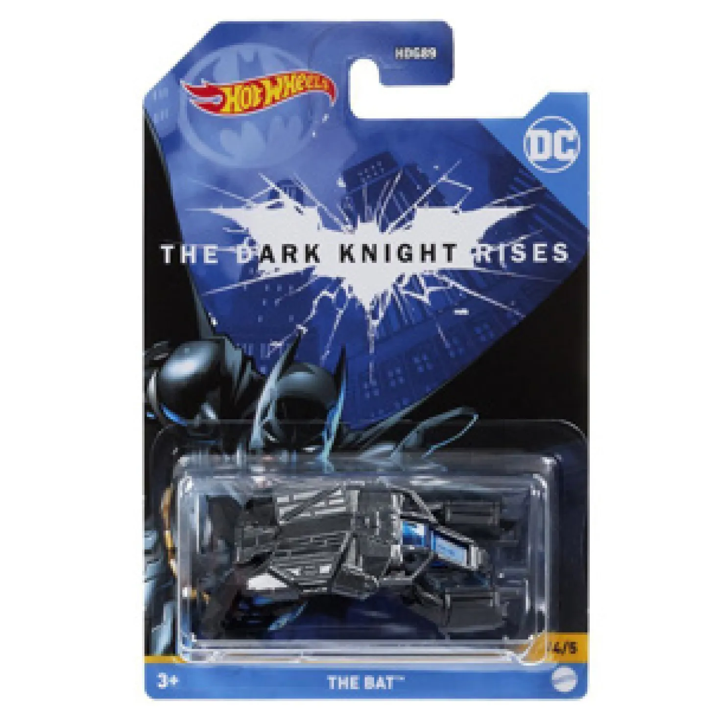 Hot Diecast Wheels Themed Batman Assorti