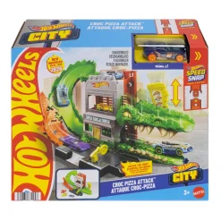 Hot Wheels city nemesis krokodillen pizzeria