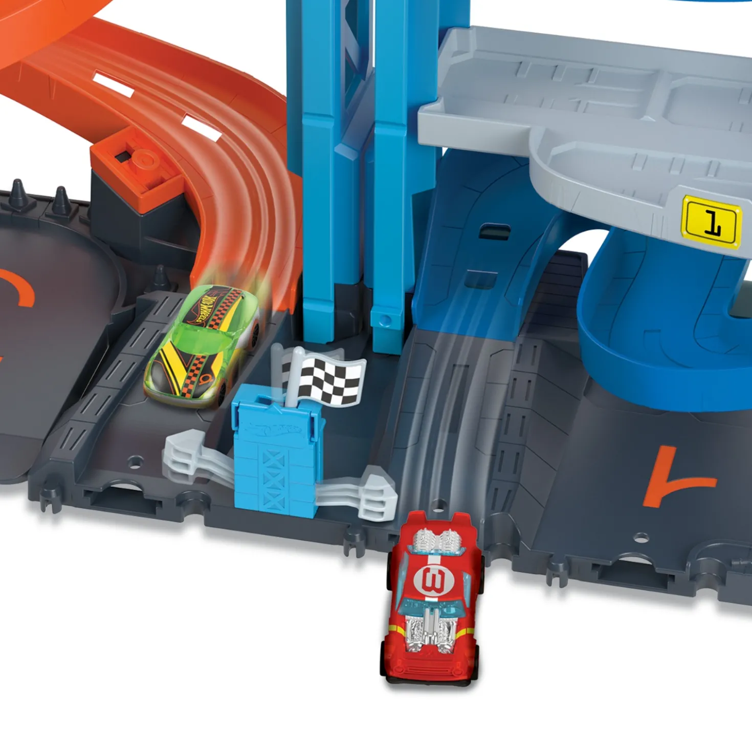 Hot Wheels City Transforming Race Tower