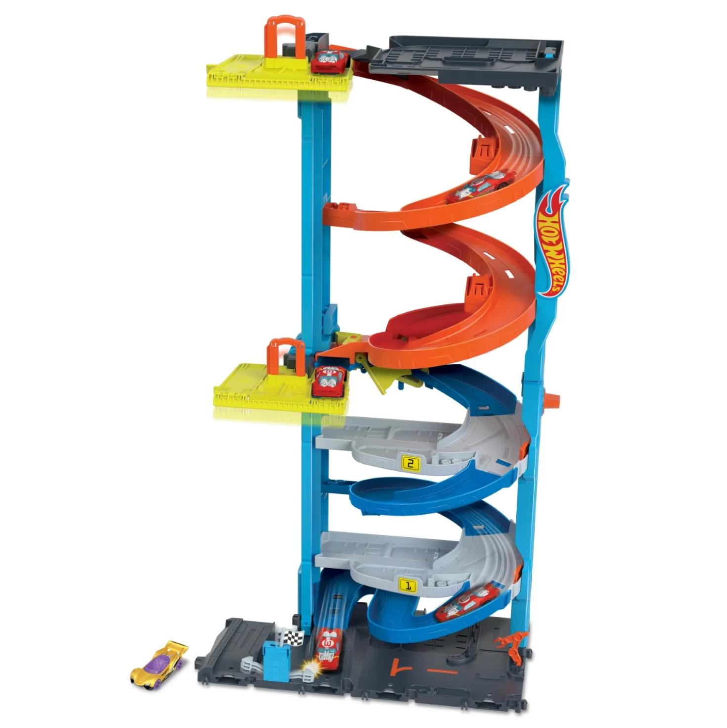 Hot Wheels City Transforming Race Tower