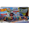 Hot Wheels City Ultra Shark Car Wash