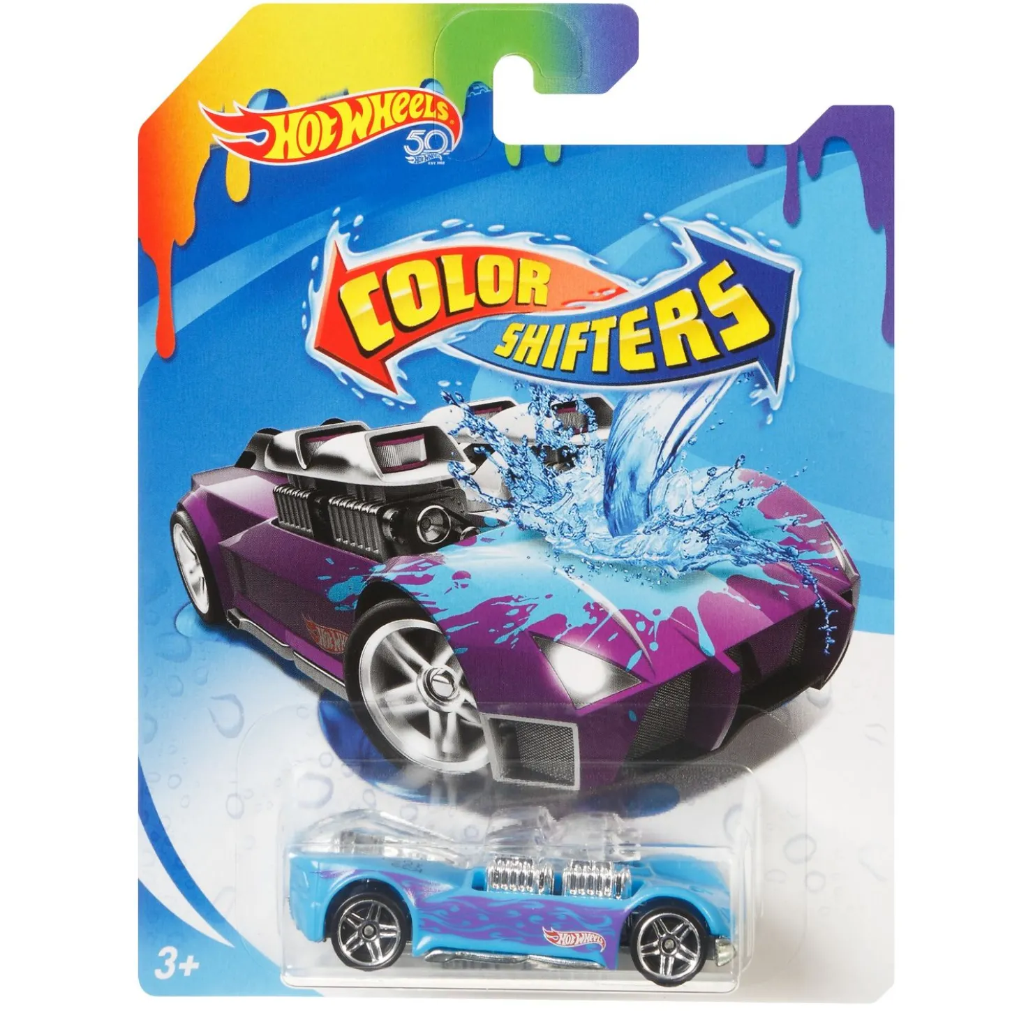 Hot Wheels Die Cast Color Changers 1:64 Auto Assorti