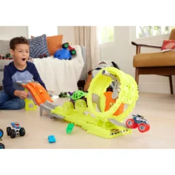 Hot Wheels Monster Truck Arena Smashers: Rhinomite's Chargin' Challenge