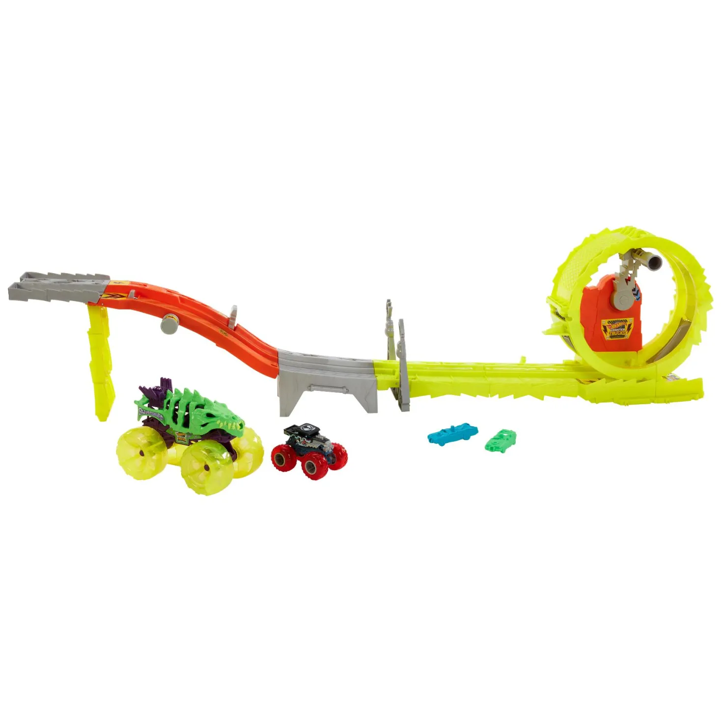 Hot Wheels Monster Truck Arena Smashers: Rhinomite's Chargin' Challenge