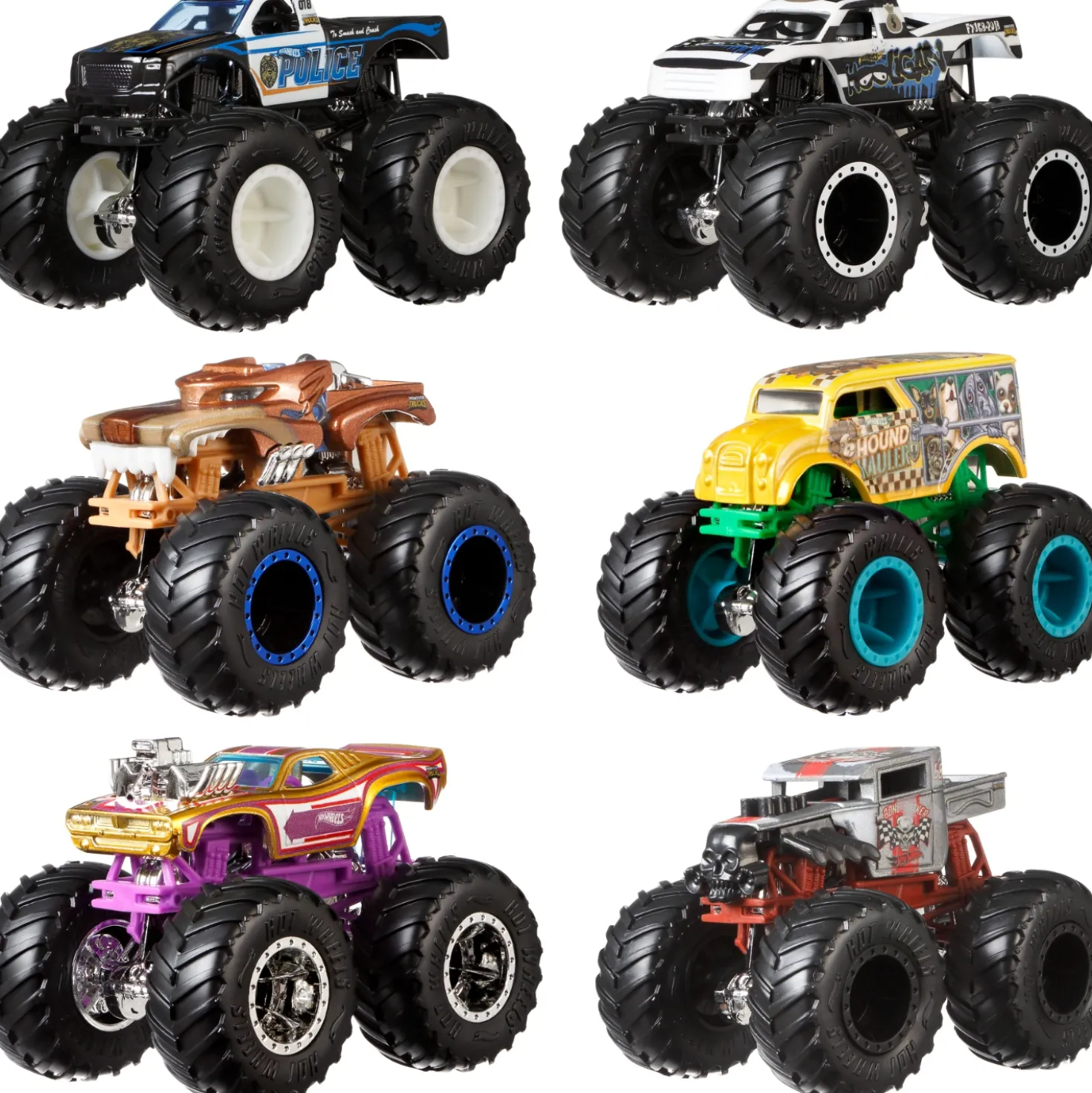 Hot Wheels Monster Trucks 1:64 2 Pack Assorti