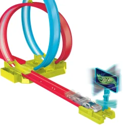 Hotwheels Neon Speeder Laser Stunt Slamway Speelse