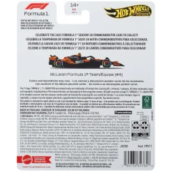 Hotwheels Premium F1 Racecar Mclaren Lando Norris