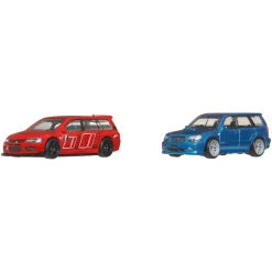 Hotwheels Premium Mitshubishi & Subaru 2-Pack
