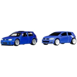 Hotwheels Premium Volkswagen Golf 2-Pack
