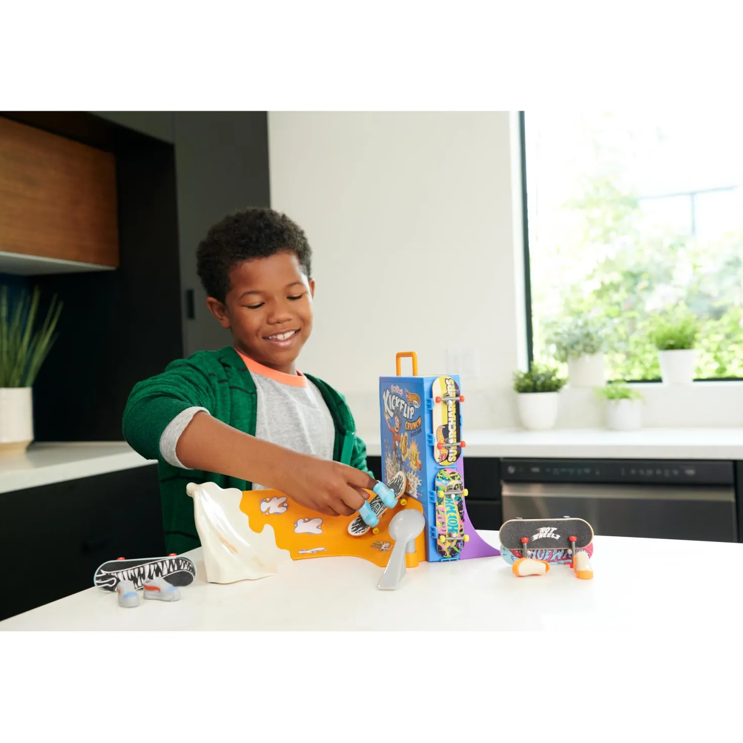 Hot Wheels Skate Tony Hawk Cereal Skate Bowl