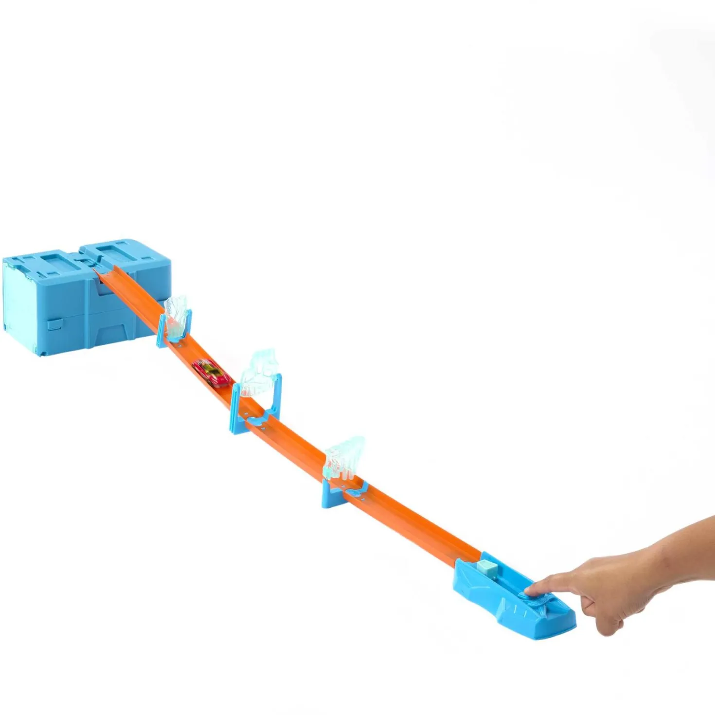 Hot Wheels Track Builder ijzige crashset