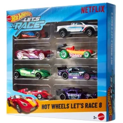 Hw diecast 8-Pack Let's Race